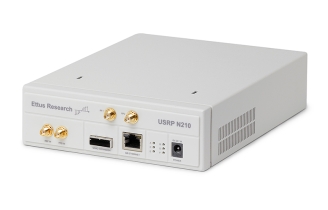 美國NI USRP N210 套件（USRP N210、2 根 SMA 隔板射頻電纜、以太網(wǎng)電纜、電源）