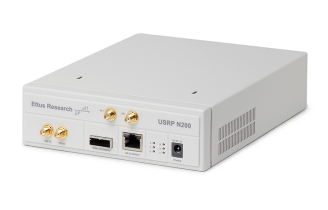 美國NI USRP N200 套件（USRP N200、2 根 SMA 隔板射頻電纜、以太網(wǎng)電纜、電源）