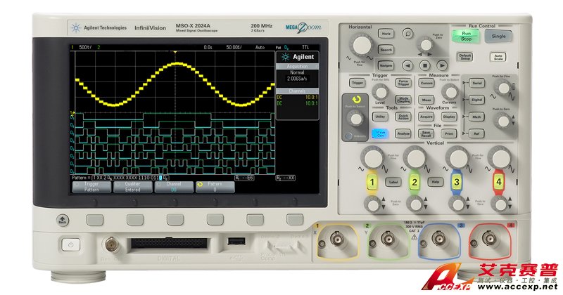 Agilent MSOX2004A 70 MHz、4 通道示波器圖片