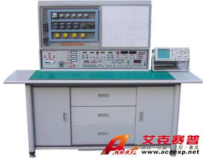 HYKL-840B型通用電工、模電、數(shù)電、電拖實驗與電工、模電、數(shù)電、電拖技能實訓考核綜合裝置