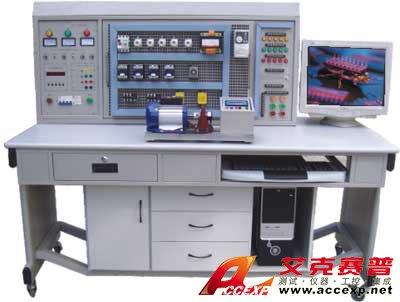 HYWK-168B型網(wǎng)孔型萬能機床電路實訓(xùn)考核鑒定裝置(含 PLC 、變頻器)