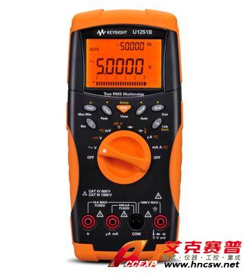 keysight是德 U1251B 手持式數(shù)字萬用表，4位半，基礎(chǔ)型