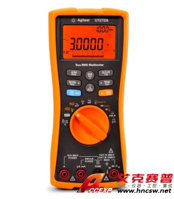keysight是德 U1272A 手持式數(shù)字萬用表，4位半，IP54
